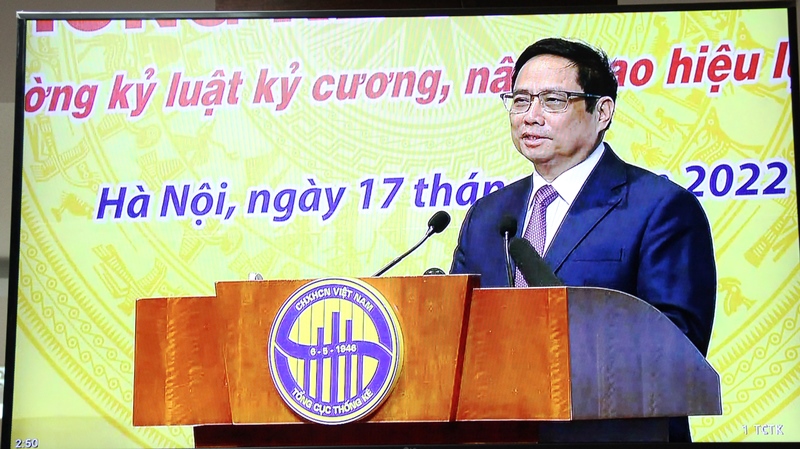 Thủ tướng Phạm Minh Chính: Nâng tầm công tác thống kê để số liệu thực sự 'biết nói