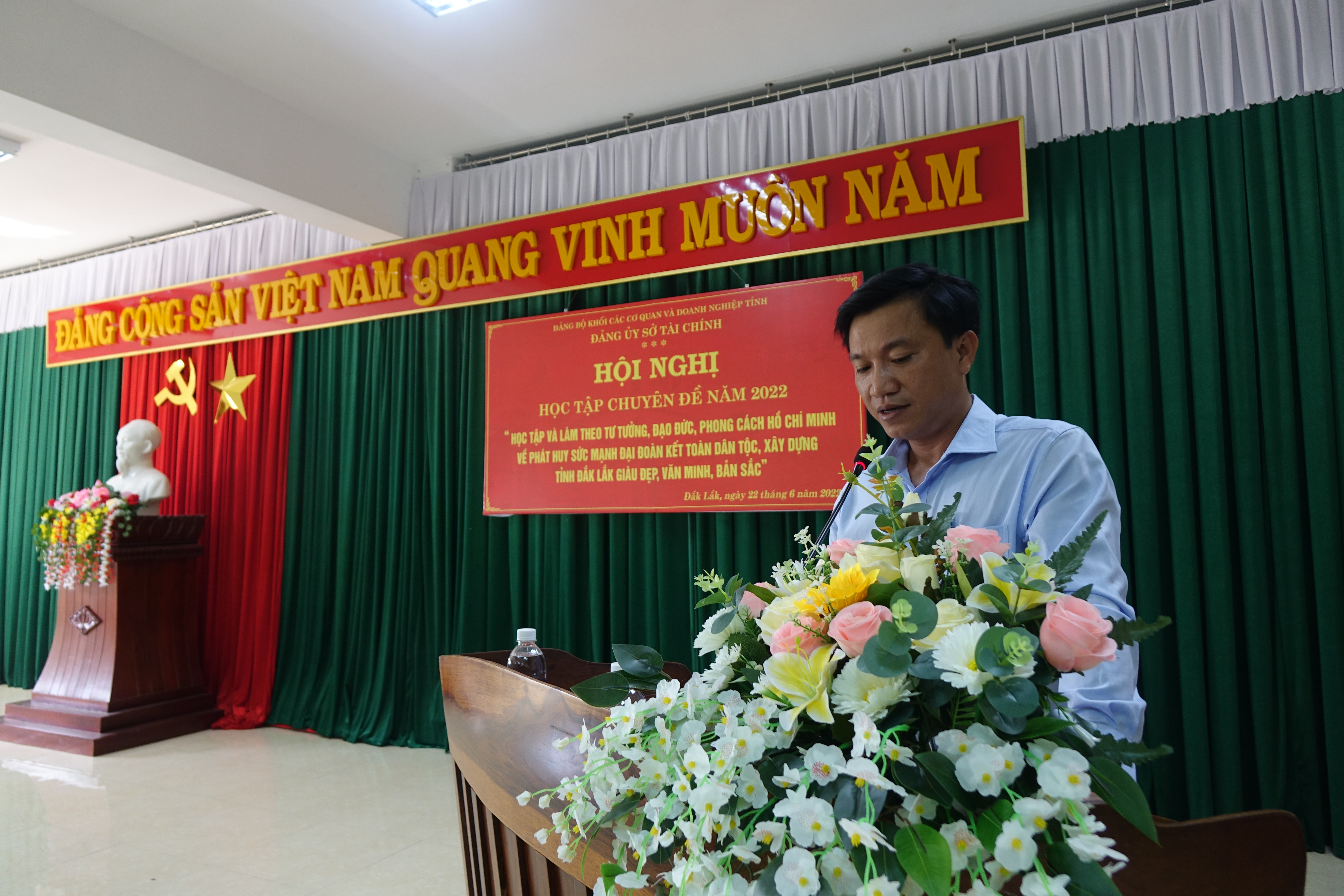 Sở Tài chính Đắk Lắk triển khai thực hiện Chuyên đề học tập và làm theo tư tưởng, đạo đức, phong cách Hồ Chí Minh năm 2022