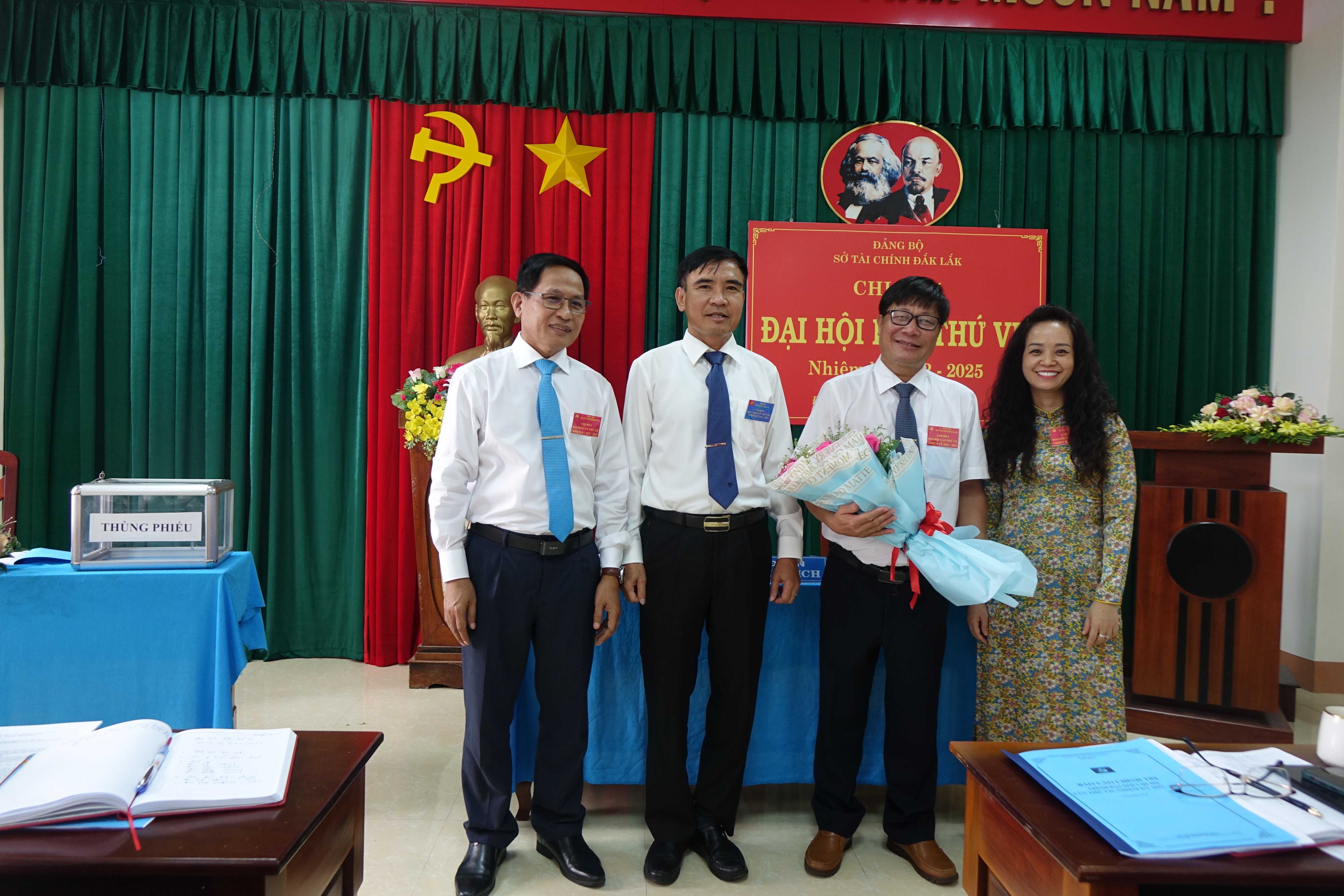 Đại hội Chi bộ 4, Đảng bộ Sở Tài chính tỉnh Đắk Lắk lần thứ VII (nhiệm kỳ 2022 – 2025)