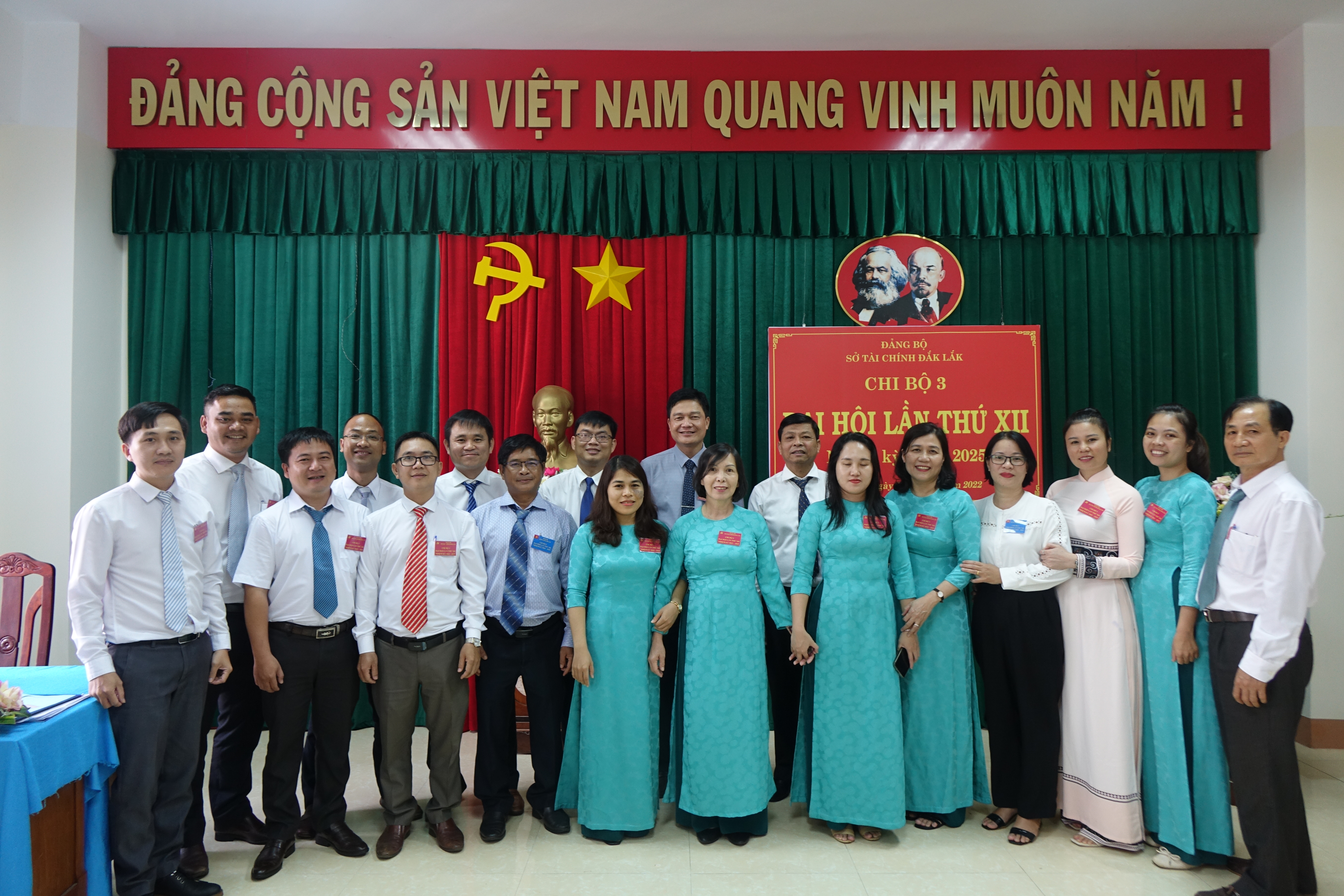 Đại hội Chi bộ 3, Đảng bộ Sở Tài chính tỉnh Đắk Lắk nhiệm kỳ XII (2022-2025)