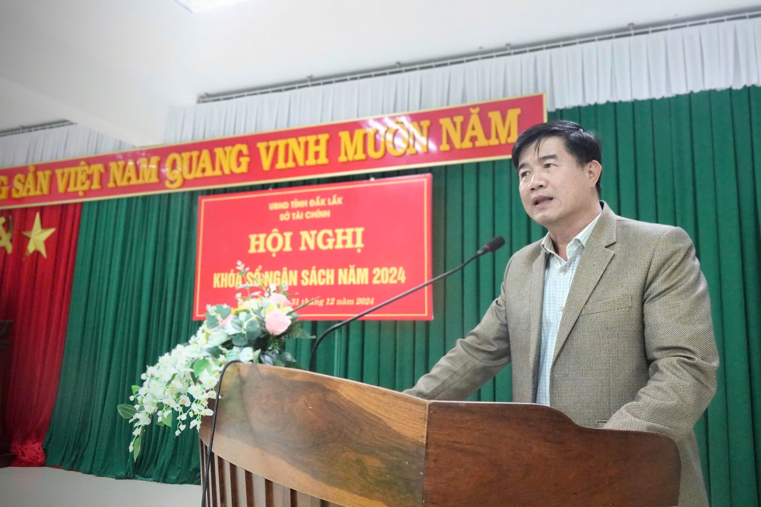 Hội nghị khóa sổ ngân sách nhà nước tỉnh Đắk Lắk năm 2024