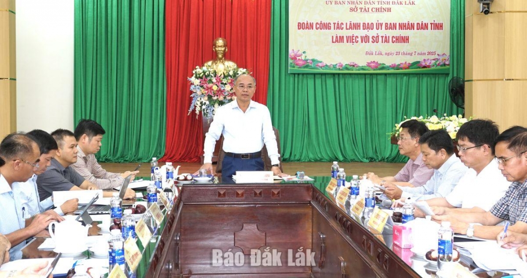 Sở Tài chính cần tập trung phân bổ nguồn vốn, đẩy nhanh tiến độ giải ngân vốn đầu tư công