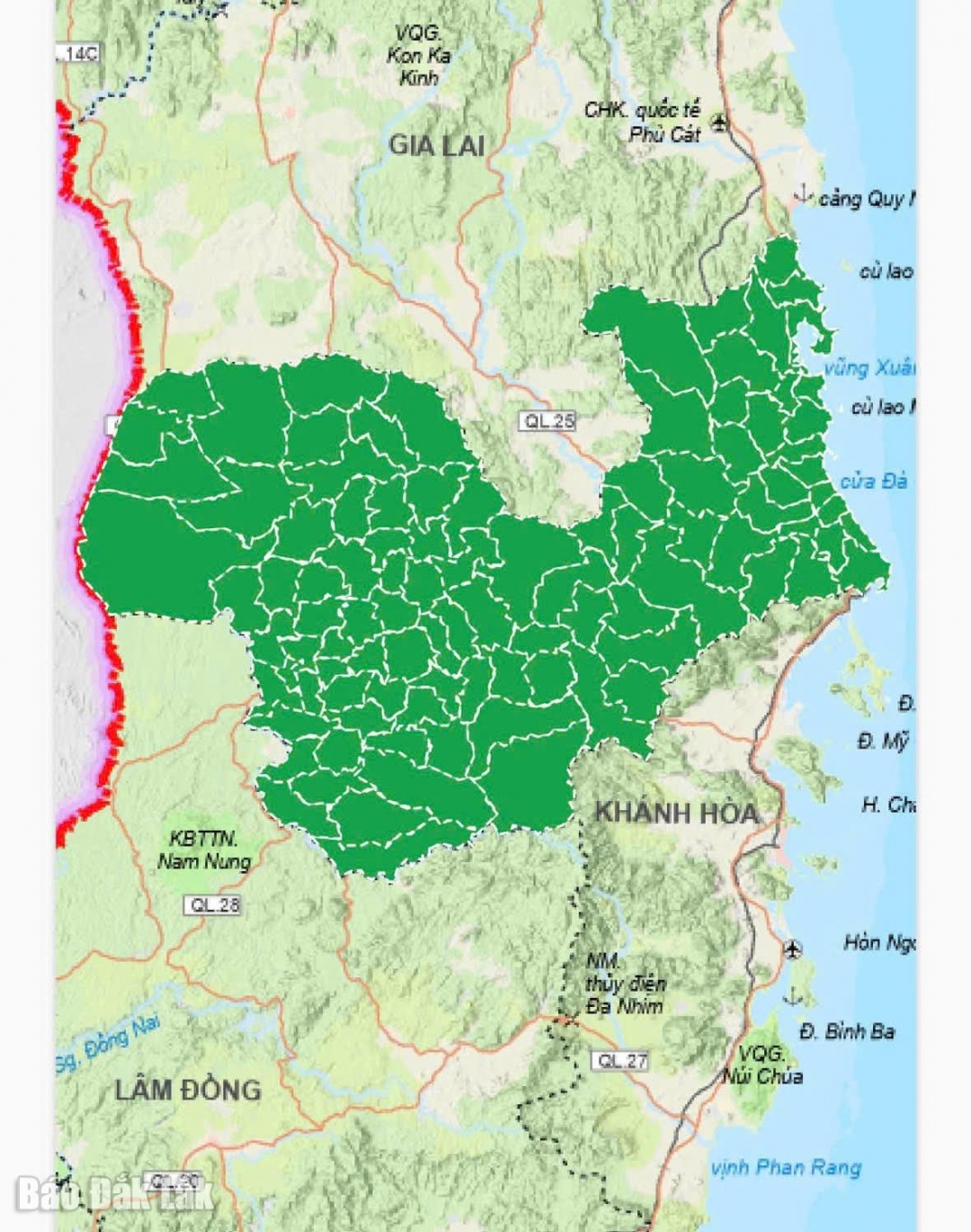 Đắk Lắk đạt trạng thái “xanh” về chuyển đổi số liên thông