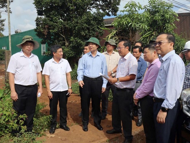 Chủ tịch UBND tỉnh Đắk Lắk kiểm tra loạt dự án trọng điểm