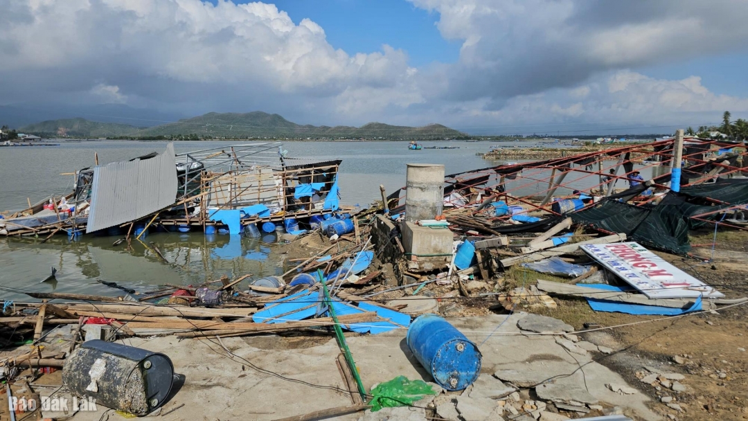 Đắk Lắk thiệt hại ước tính 2.287 tỷ đồng do bão số 13