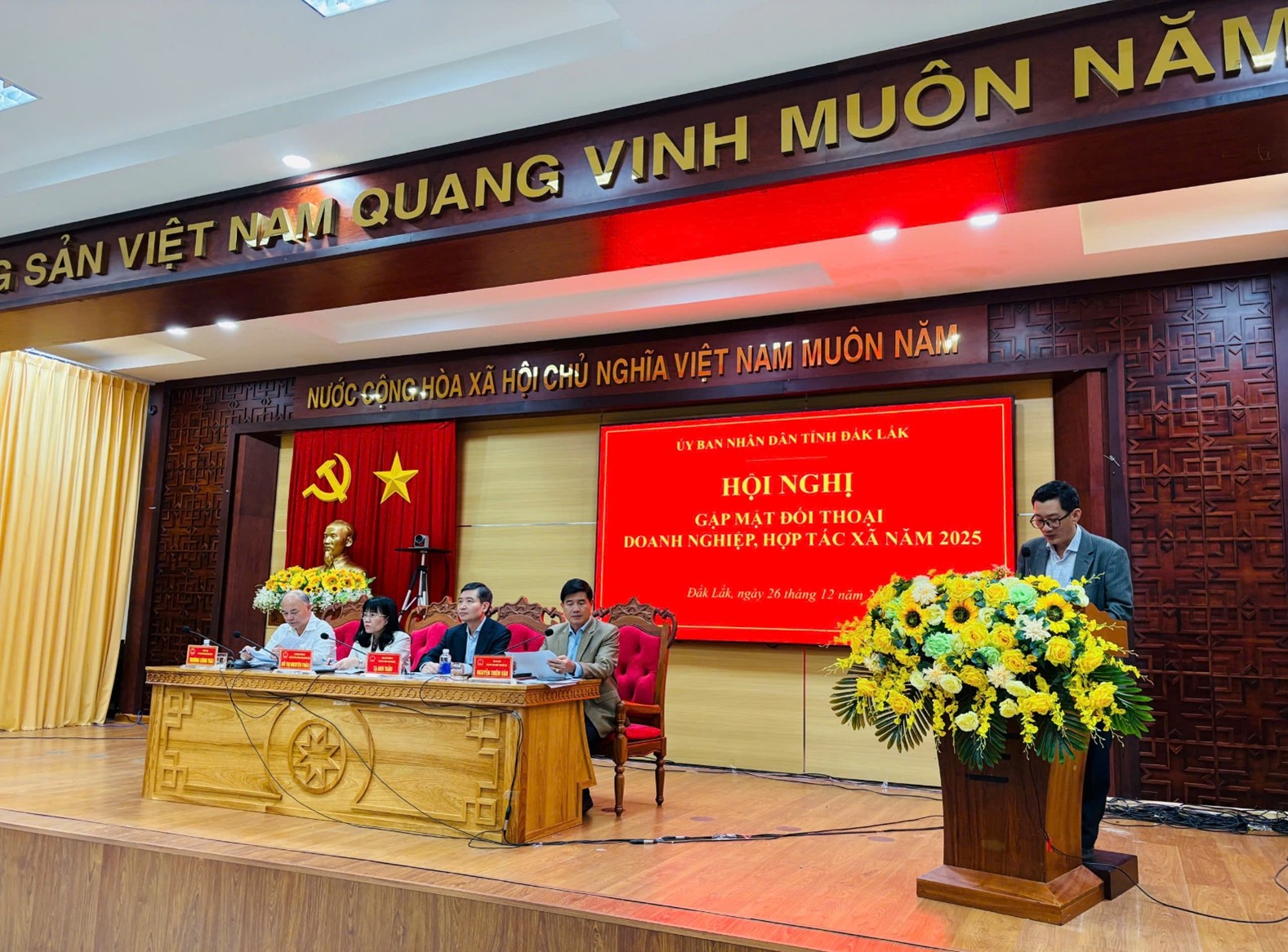 Đắk Lắk: Tổ chức Hội nghị gặp mặt đối thoại doanh nghiệp, hợp tác xã năm 2025