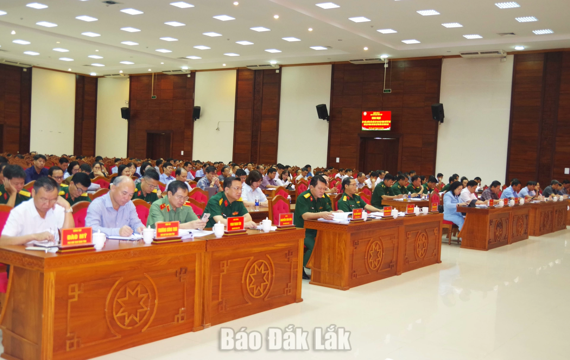 Tập huấn diễn tập khu vực phòng thủ kết hợp phòng thủ dân sự tỉnh Đắk Lắk
