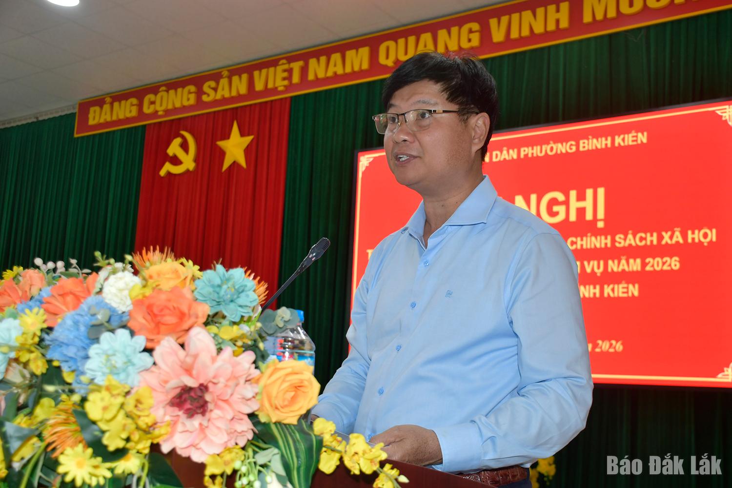 Phường Bình Kiến tổng kết hoạt động tín dụng chính sách năm 2025