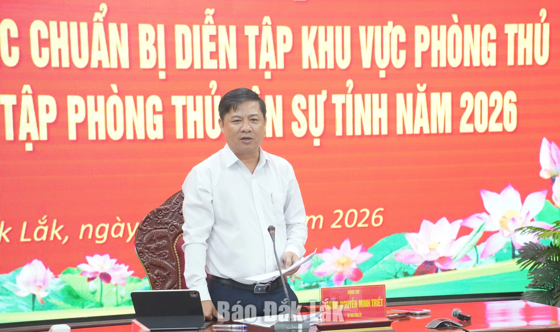 Rà soát công tác chuẩn bị diễn tập khu vực phòng thủ kết hợp diễn tập phòng thủ dân sự tỉnh năm 2026
