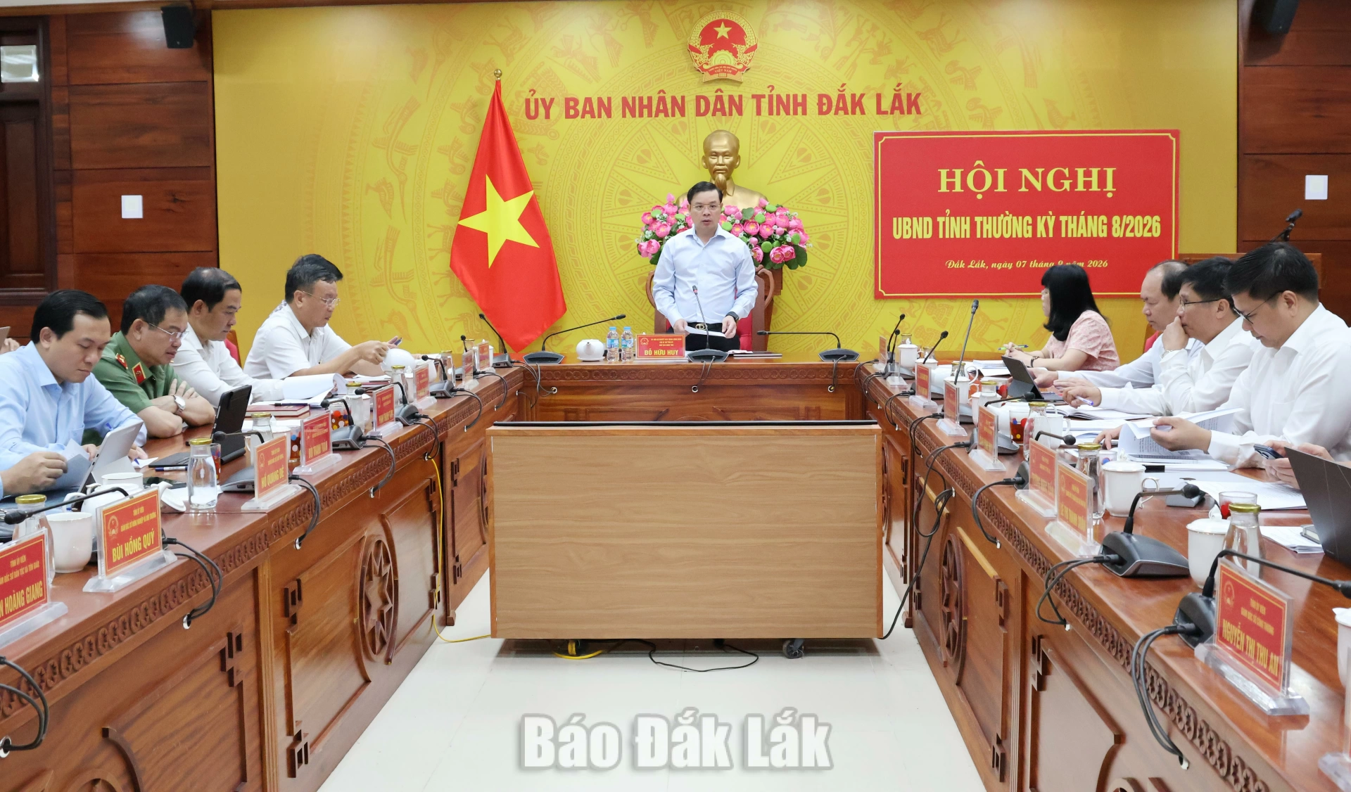 Chủ tịch UBND tỉnh Đắk Lắk Đỗ Hữu Huy: Tăng cường trách nhiệm trong thực thi công vụ