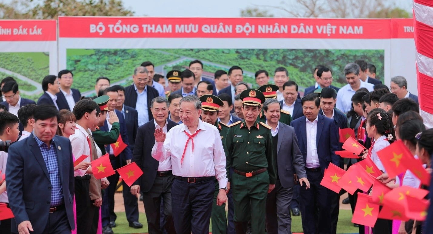 Một số hình ảnh hoạt động của Tổng Bí thư Tô Lâm thăm và làm việc tại tỉnh Đắk Lắk